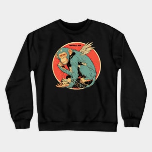 Prodigal son Iron Maiden monkey Crewneck Sweatshirt